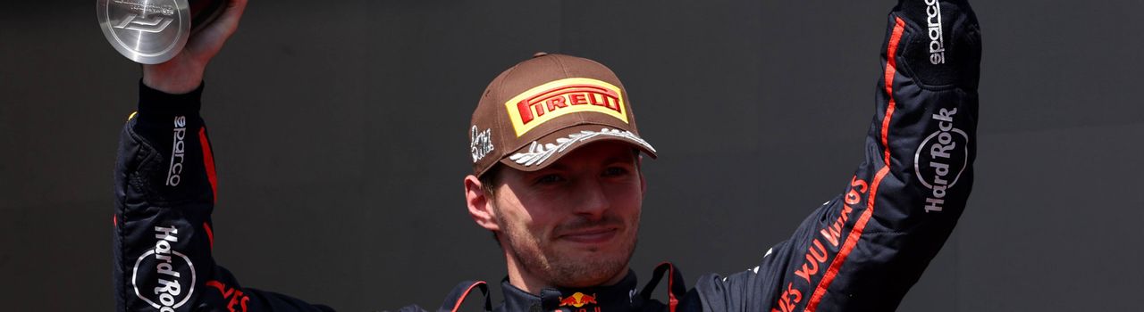Max Verstappen podium Canada