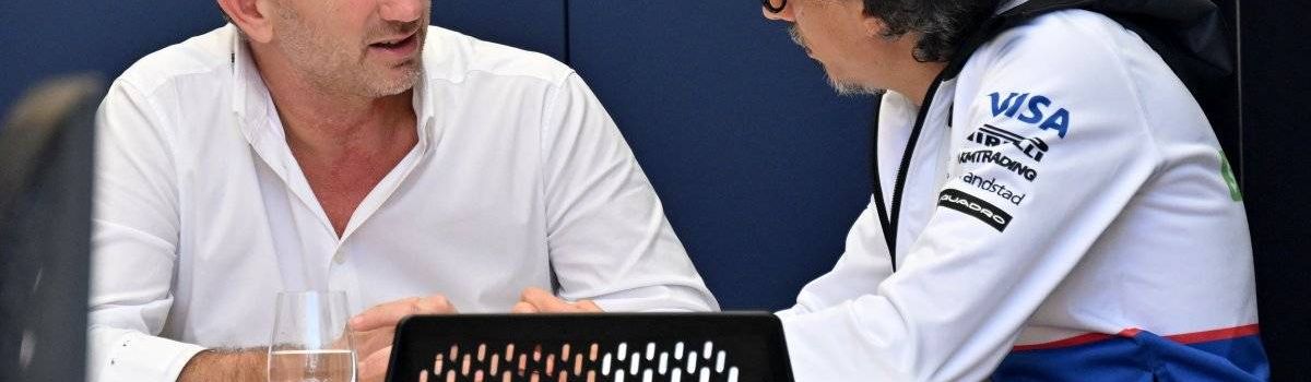 Christian Horner et son successeur chez Red Bull, Laurent Mekies.