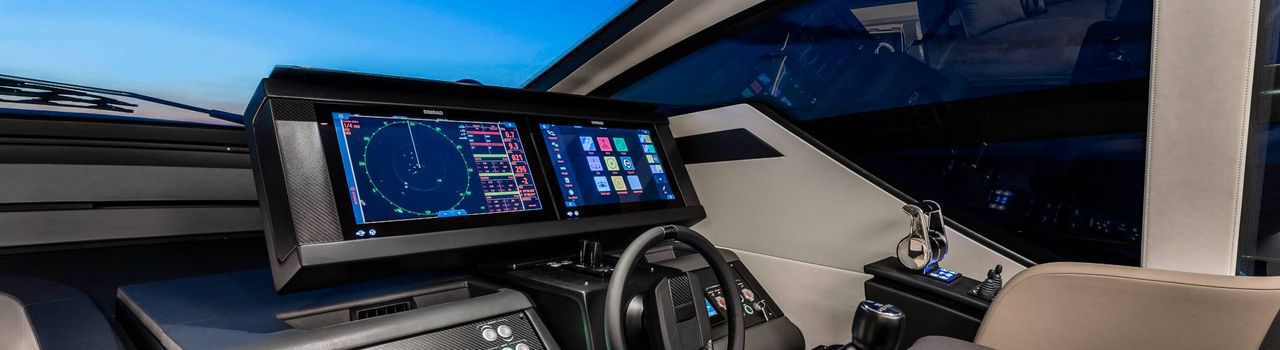 Pershing yacht Russell interior 2