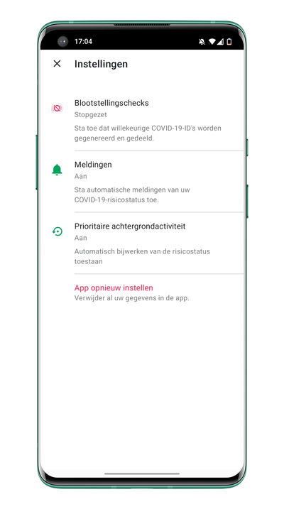 Coronalert wordt zeer beperkt gebruikt om contacten op te sporen