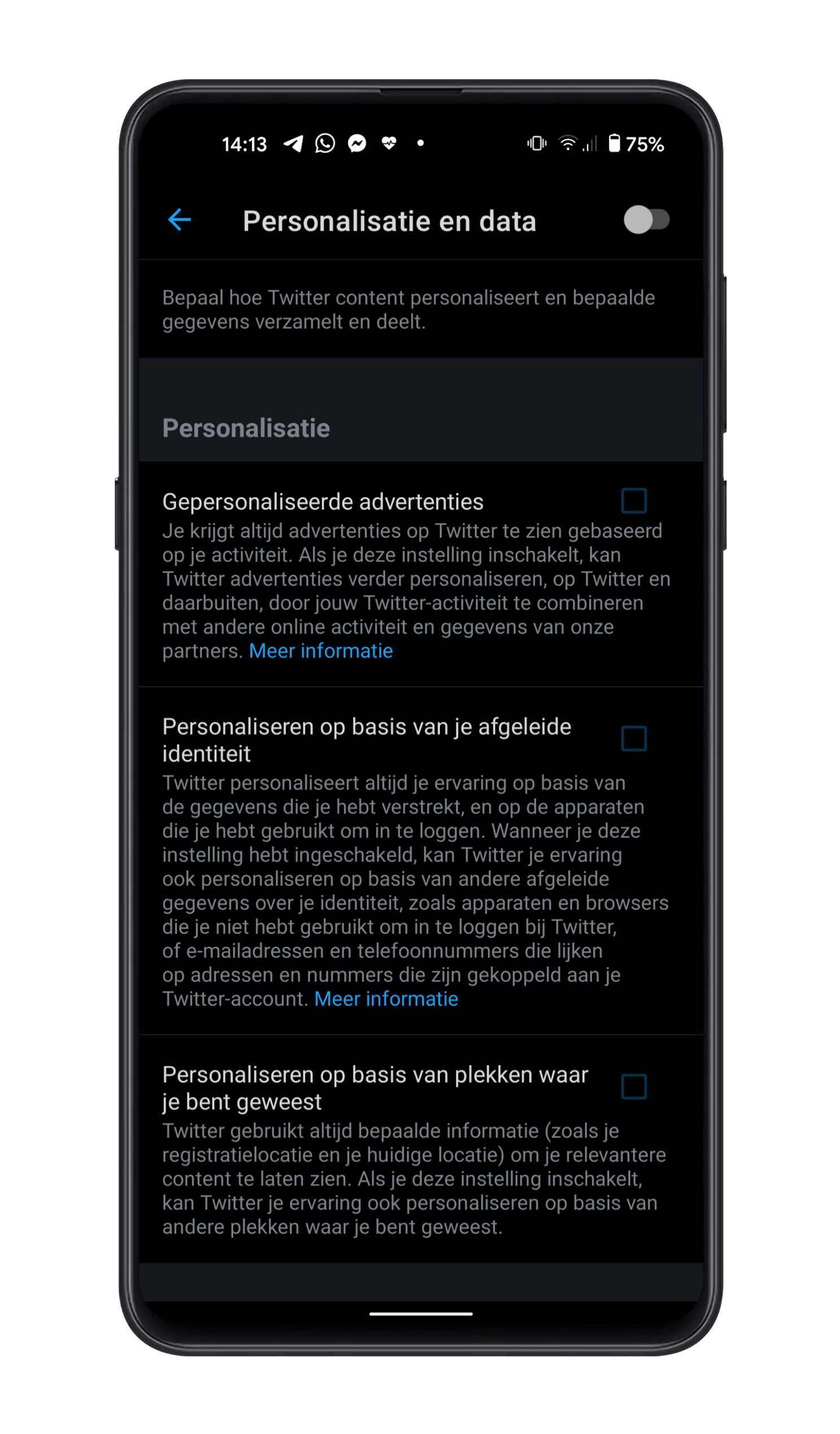 Zo zet je gepersonaliseerde reclame uit op Facebook, Google TikTok en Twitter