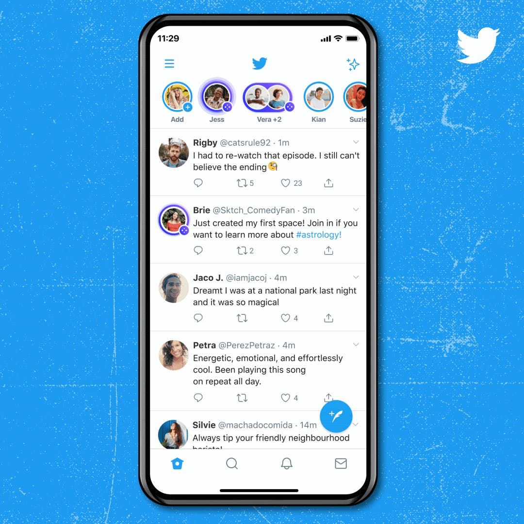 Twitter Spaces officieel: alles wat je moet weten over de audiochats