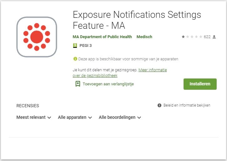 Google installeerde corona-apps zonder toestemming op telefoons