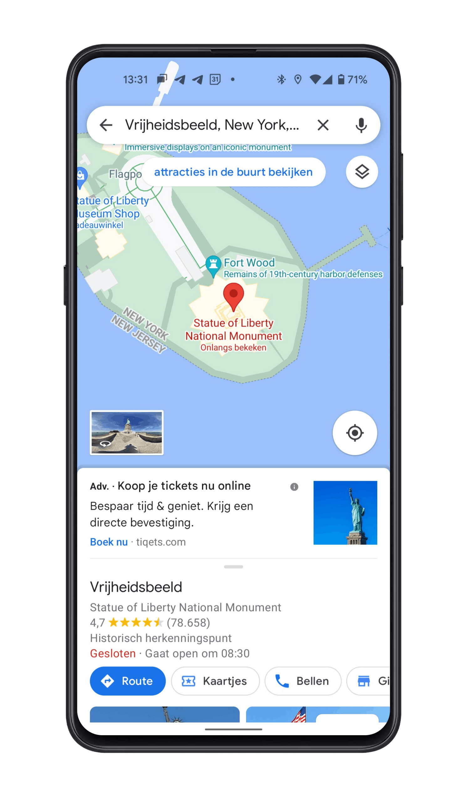 Google toont ticket prijzen nu rechtstreeks in zoekresultaten