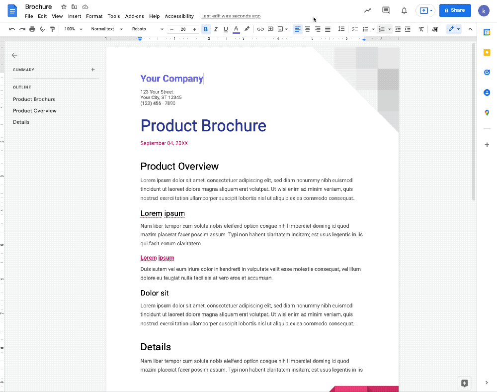Google Documenten ondersteunt nu watermerk: zo werkt het