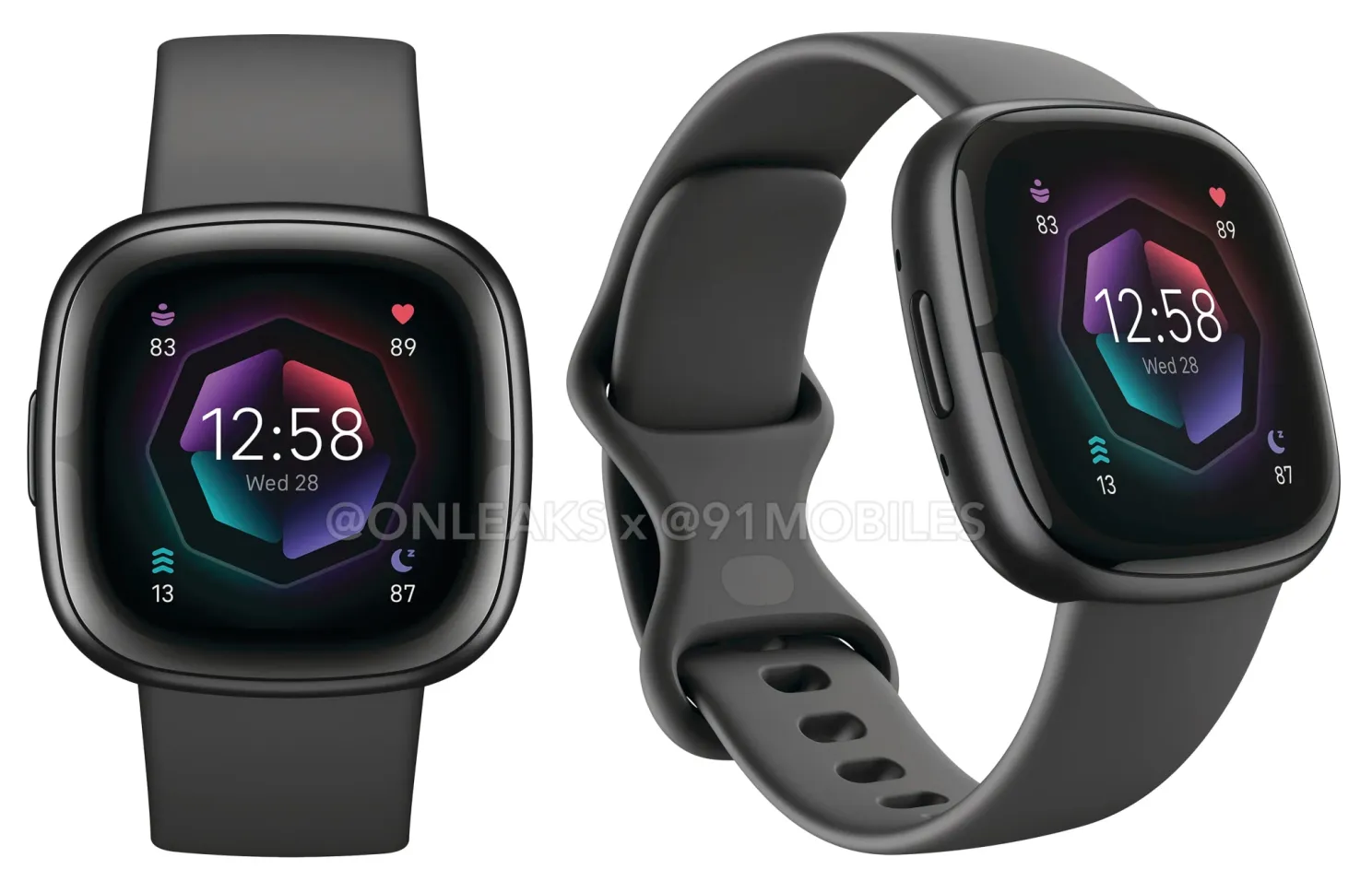 Fitbit Versa 4, Sense 2 en Inspire 3 te zien in gelekte persrenders