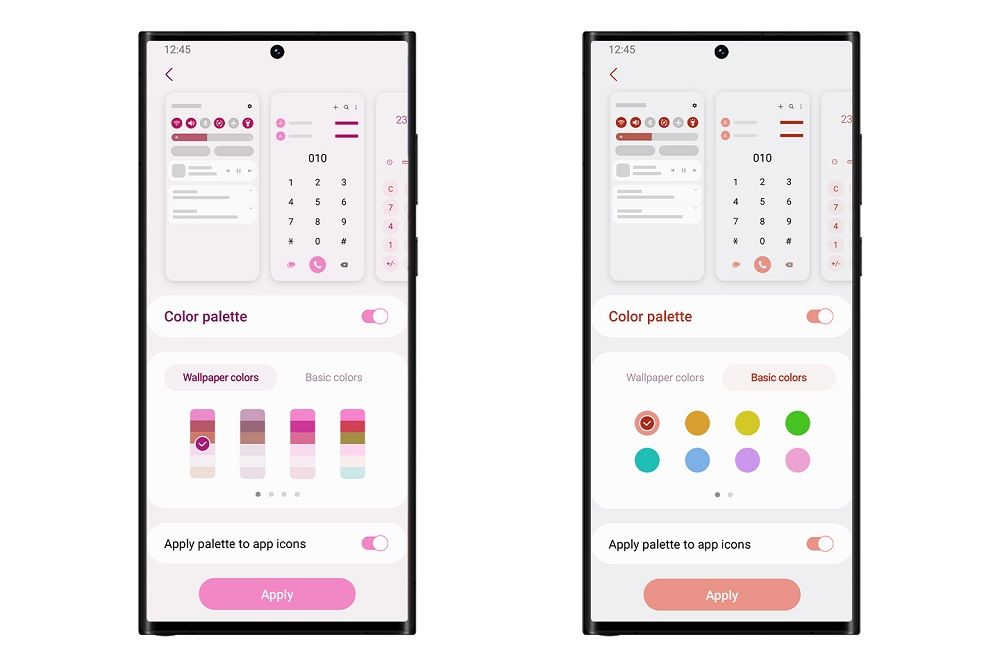 Dit zijn de eerste beelden van One UI 5 voor de Samsung Galaxy S22