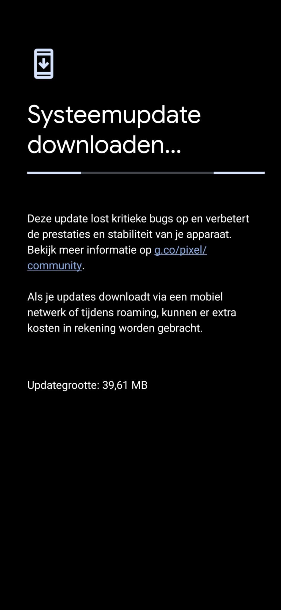Google Pixel 4 ontvangt laatste beveiligingsupdate