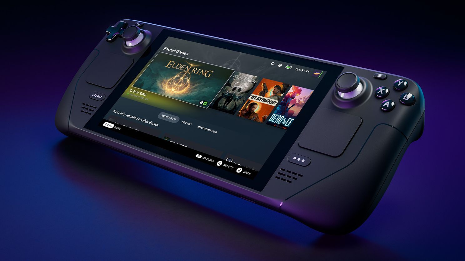 De Steam Deck is verkrijgbaar in drie opslagvarianten
