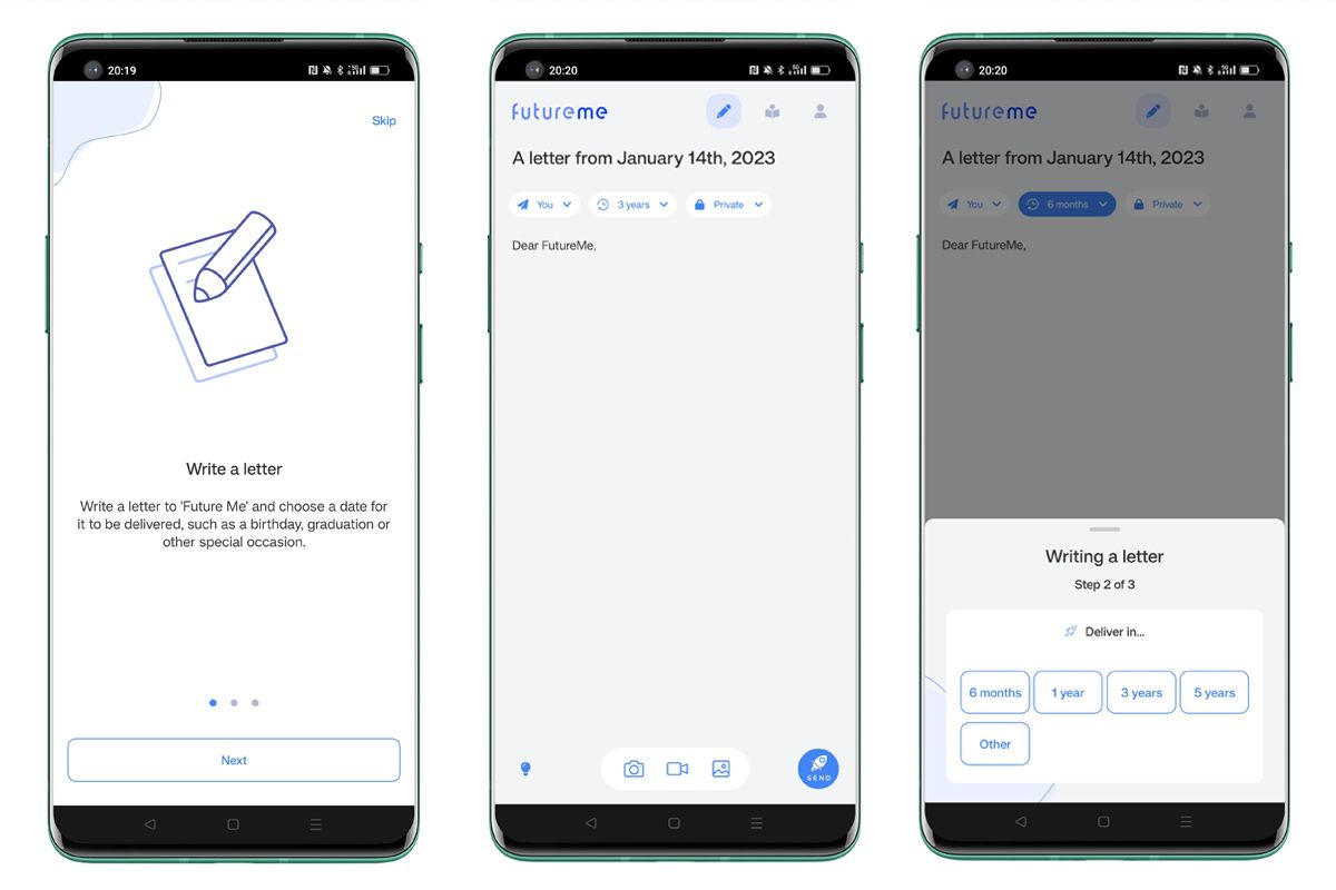 App van de Week: FutureMe laat je een brief sturen naar de toekomst