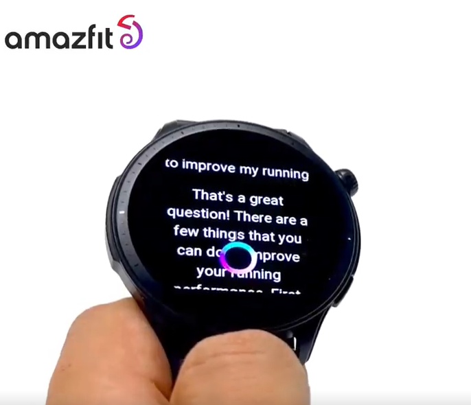 Zo ziet ChatGPT eruit op een smartwatch