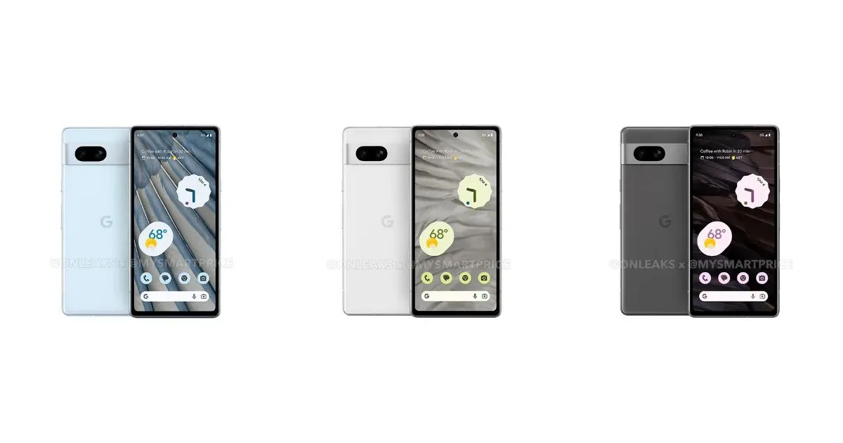 Nog meer beelden Google Pixel 7a gelekt, wat vind jij? (+poll)