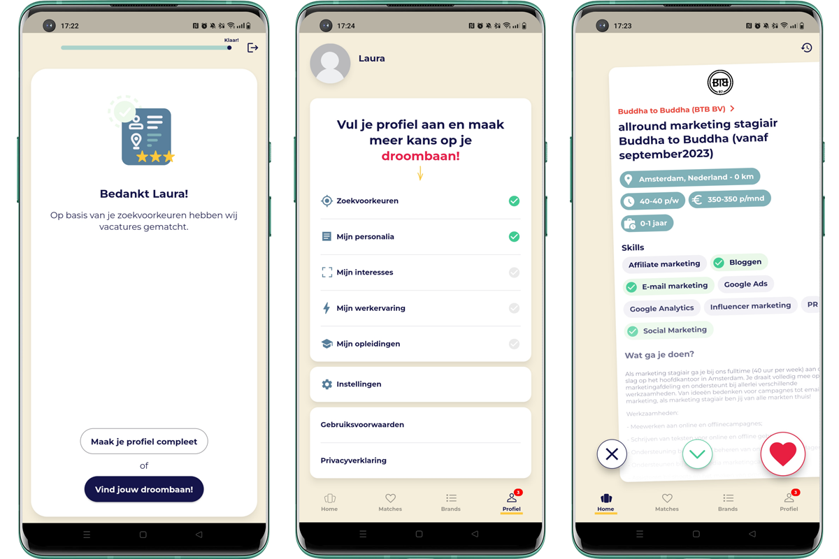 App van de Week: Swipe4Work laat je Tinderen voor een baan