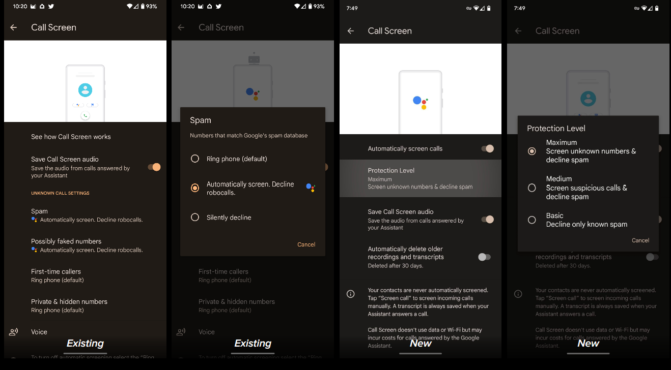 Google maakt oproepscreening van Pixel-telefoons eenvoudiger