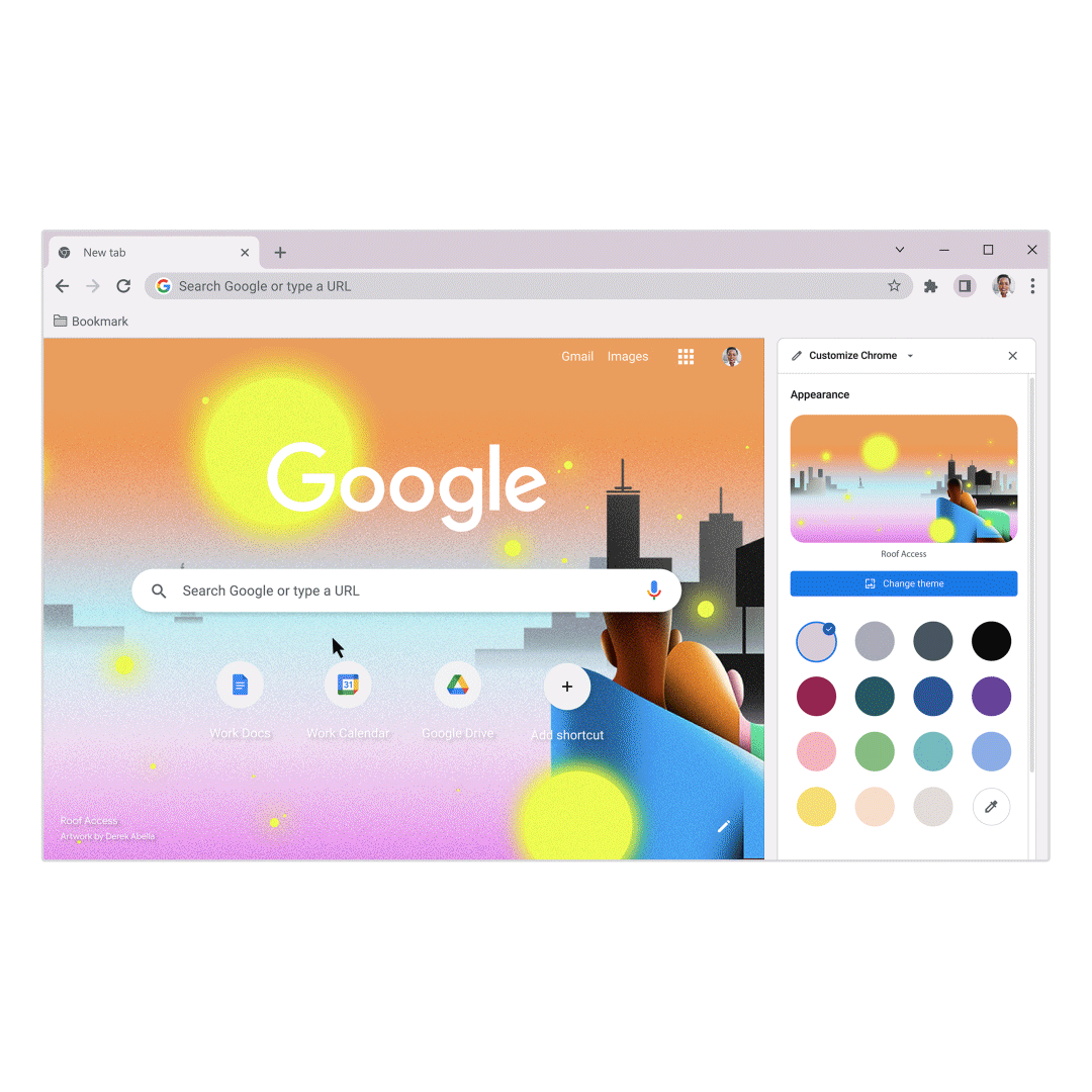 Zo geef je Google Chrome met kleuren en thema's een unieke uitstraling