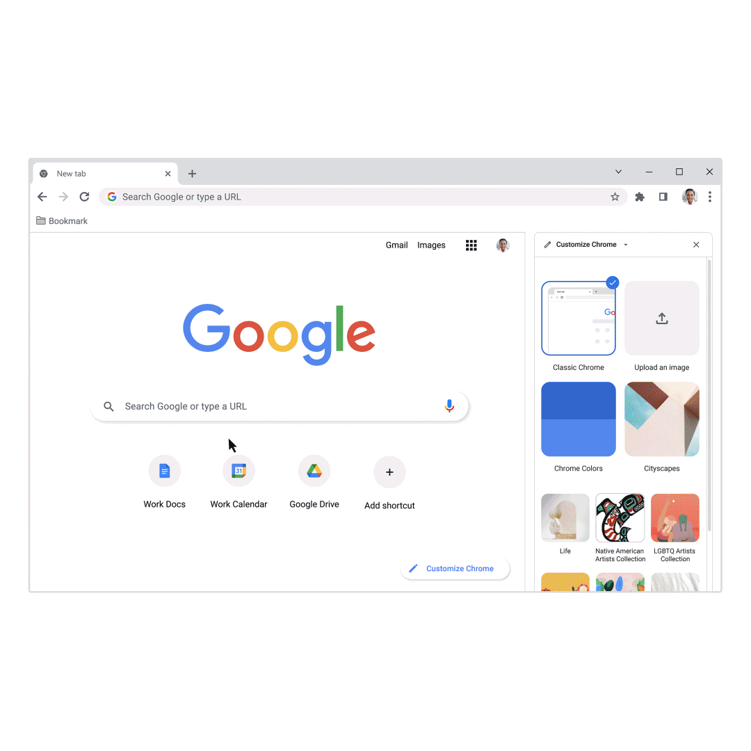Zo geef je Google Chrome met kleuren en thema's een unieke uitstraling