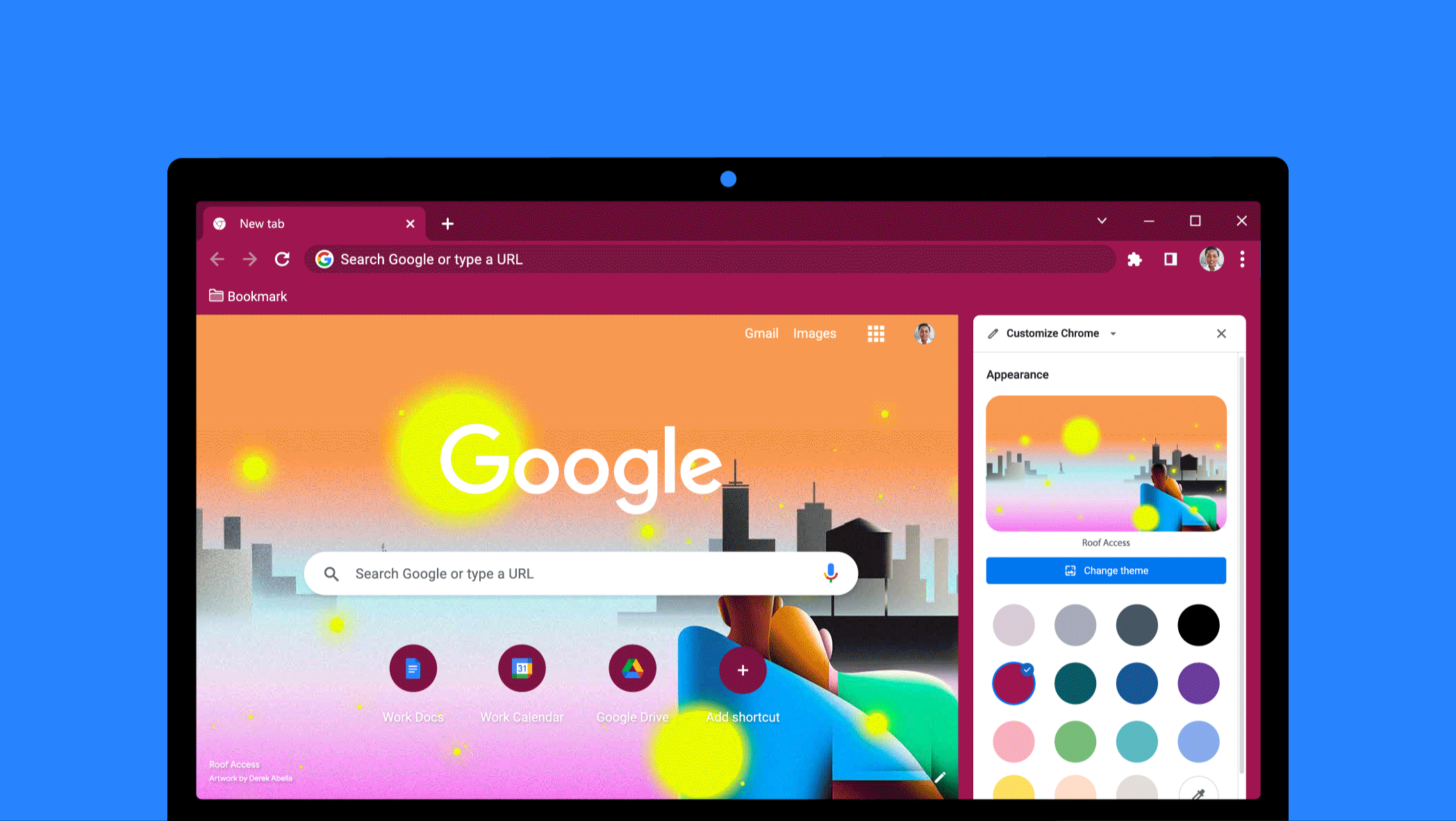 Zo geef je Google Chrome met kleuren en thema's een unieke uitstraling