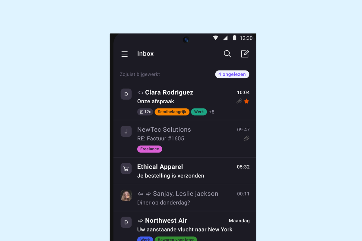 Beste e-mail apps voor Android (2023)