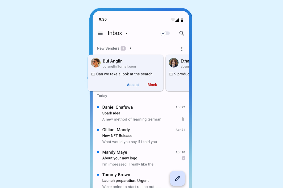 Beste e-mail apps voor Android (2023)