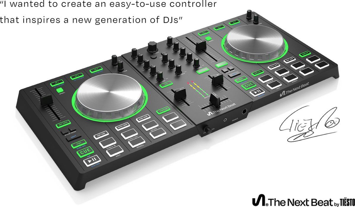 The Next Beat by Tiësto - DJ Controller 