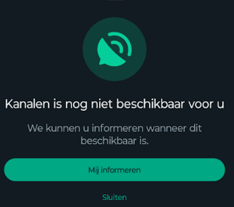 WhatsApp heeft nu kanalen voor iedereen... soort van?