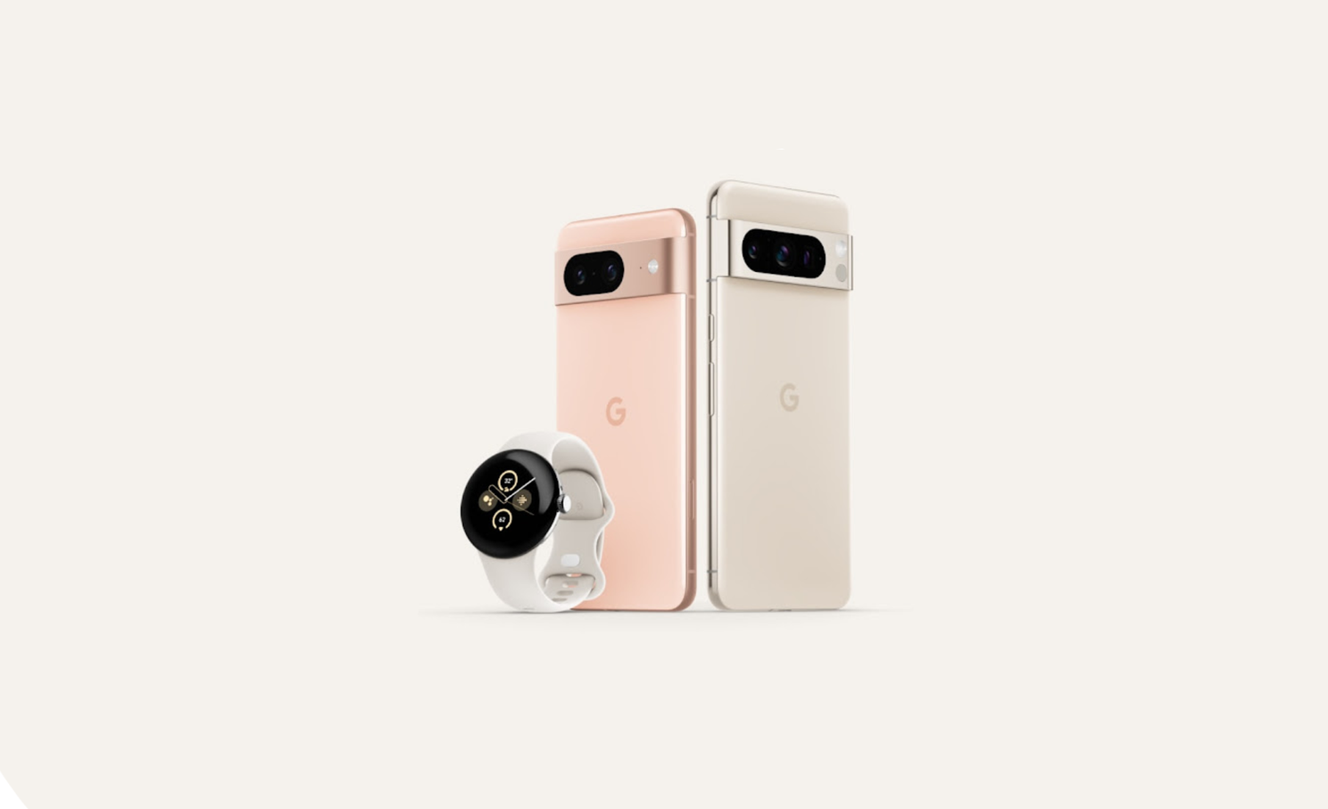 google pixel 8 pro en pixel watch 2