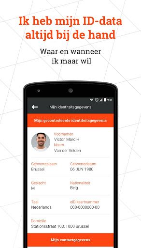 Beeld van de al bestaande Belgische-app 'Itsme' waarmee je inlogt op overheidswebsites