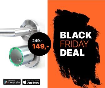 Black Friday Actie: BOLD smart lock van € 249,- voor € 149,- (ADV)