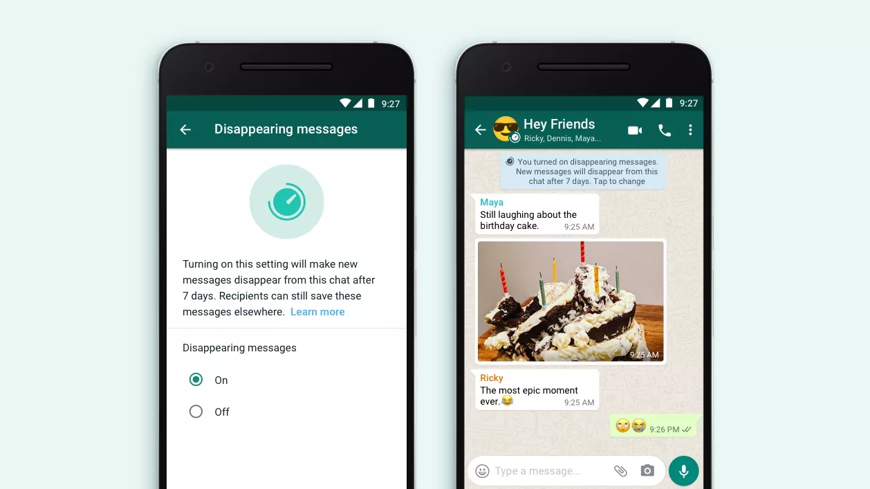 WhatsApp rolt de 'berichten met vervaldatum' vanaf nu wereldwijd uit