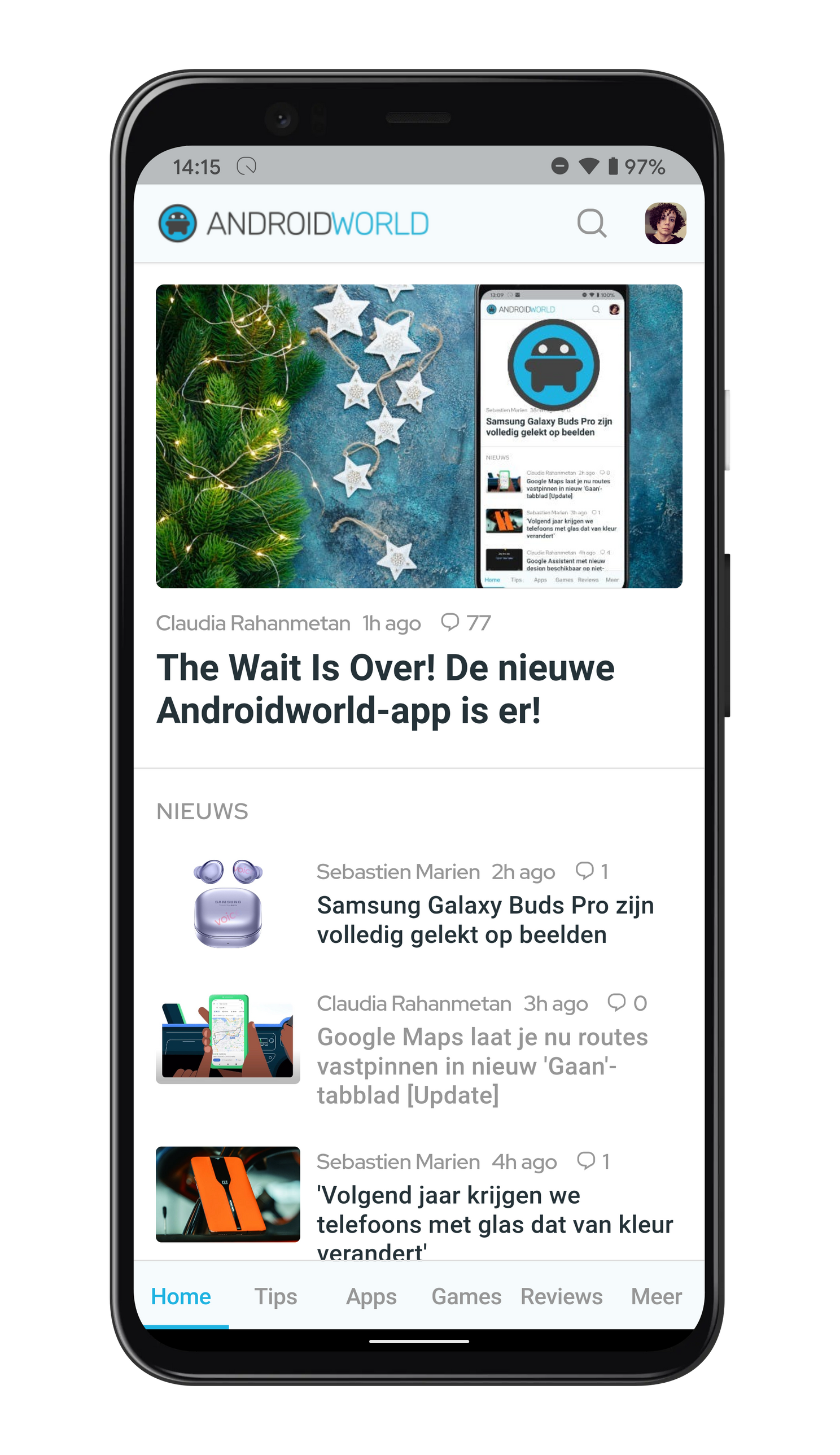 The Wait Is Over! De nieuwe Androidworld-app is er!