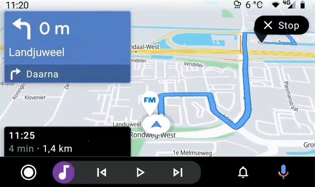 Flitsmeister voor Android Auto te zien in video, lancering bètaversie bekend