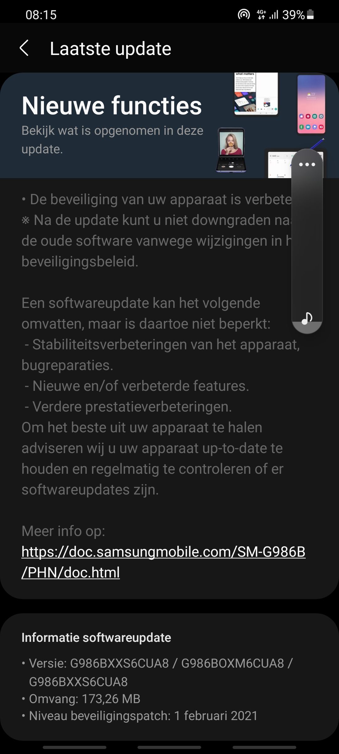 Samsung is weer sneller dan Google: Galaxy S20 krijgt beveiligingsupdate februari