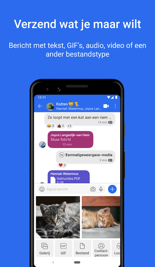 "Leer mensen echt bewust met WhatsApp en Signal om te gaan"