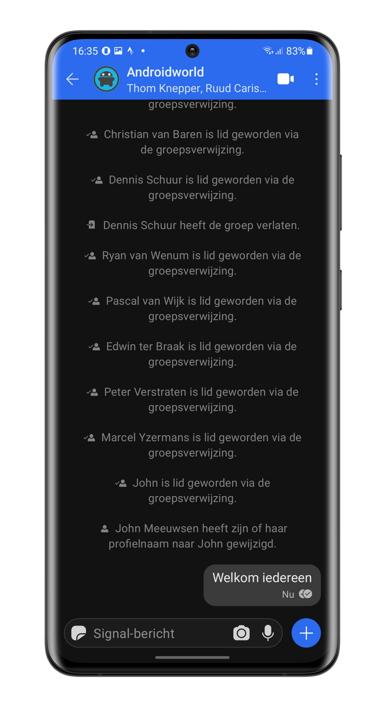 Signal Bèta krijgt 8 nieuwe functies, dit zijn ze