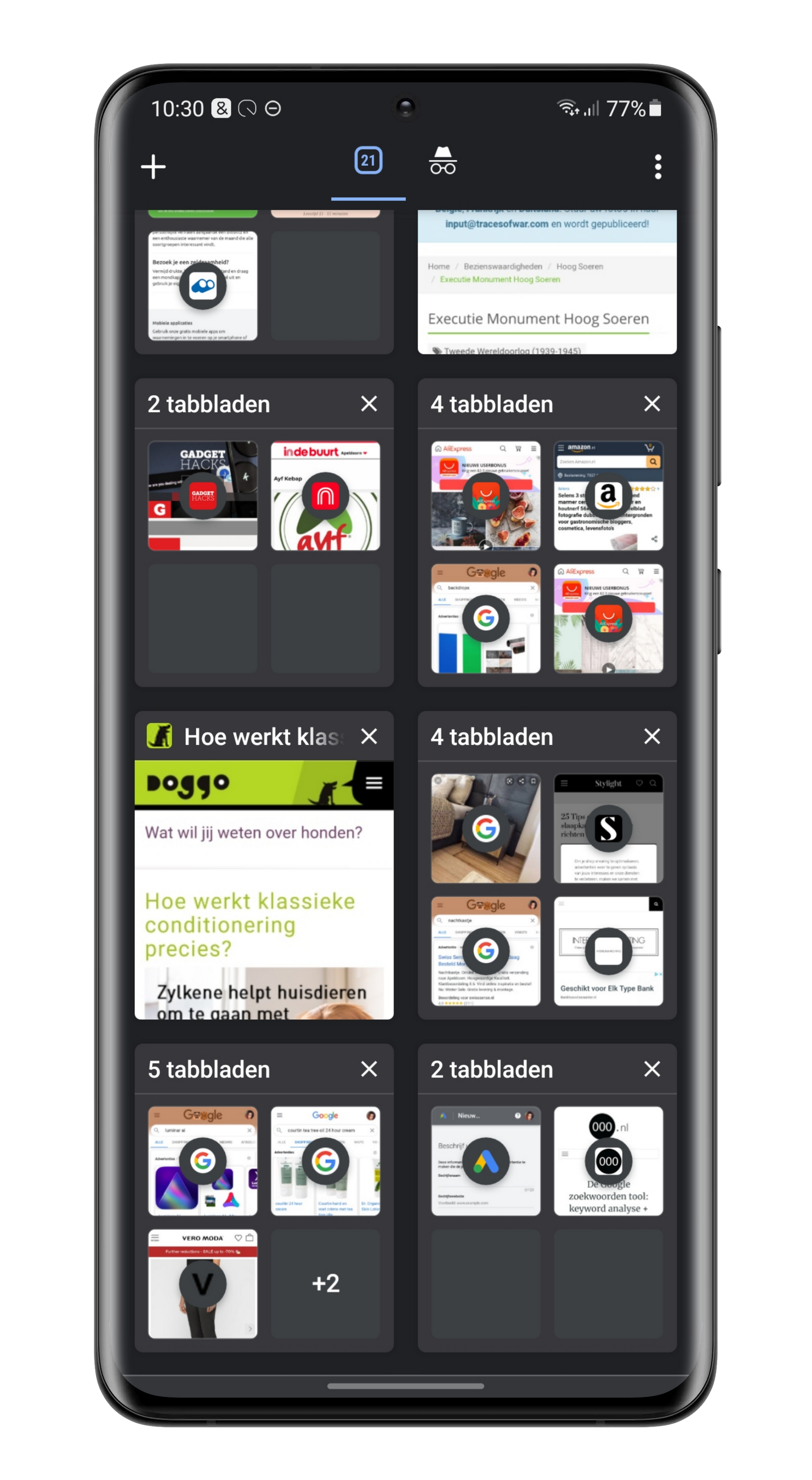 Zo organiseer je webpagina's in handige mapjes in Chrome