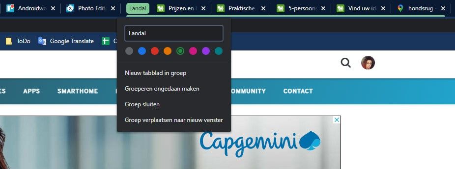 Zo organiseer je webpagina's in handige mapjes in Chrome