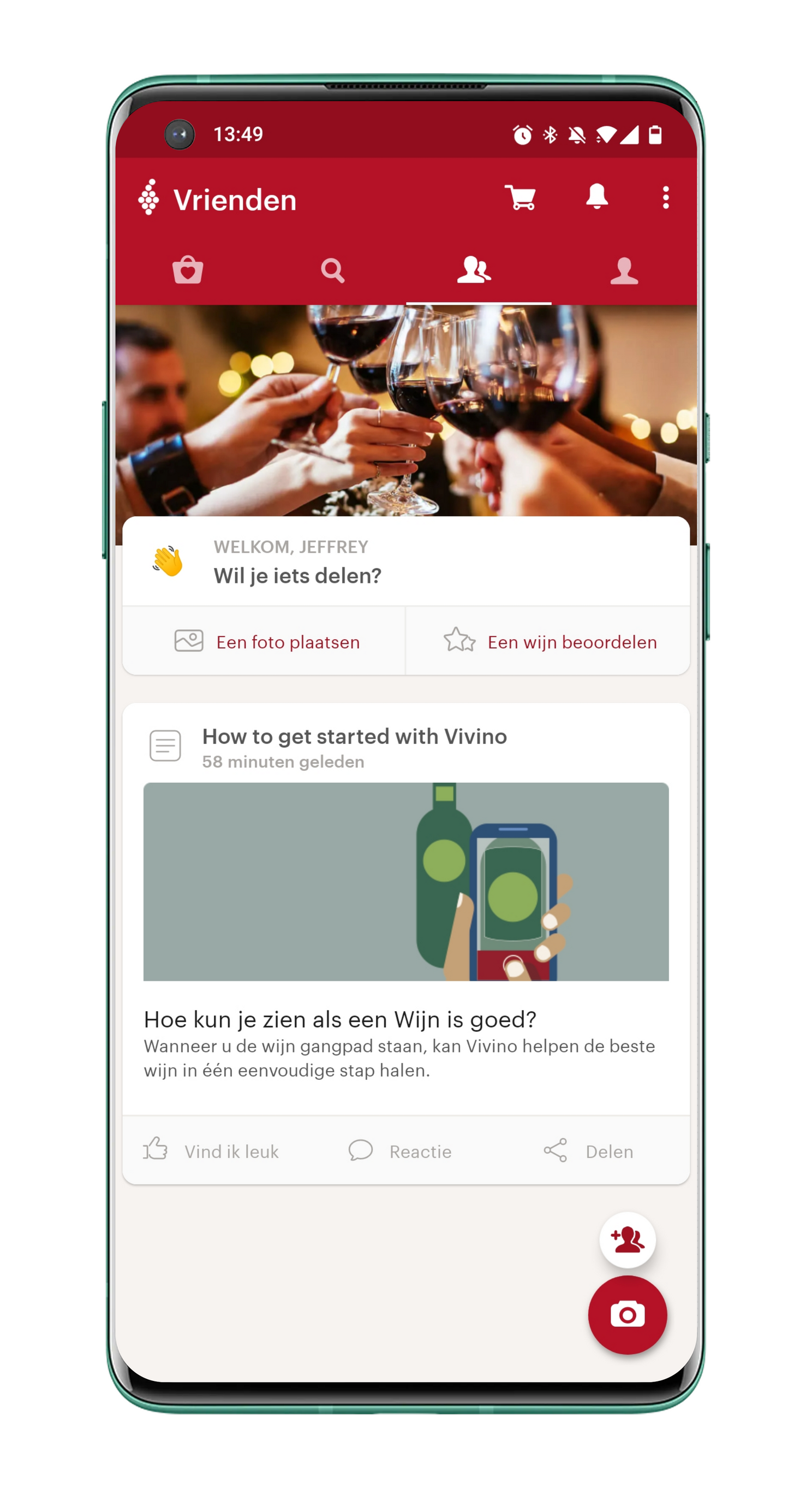 App van de week: vul je wijnkennis aan met Vivino