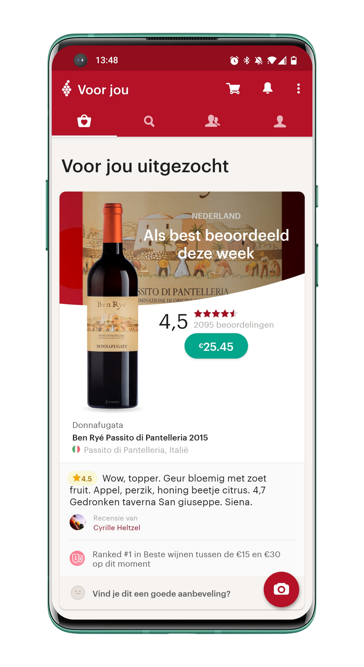 App van de week: vul je wijnkennis aan met Vivino