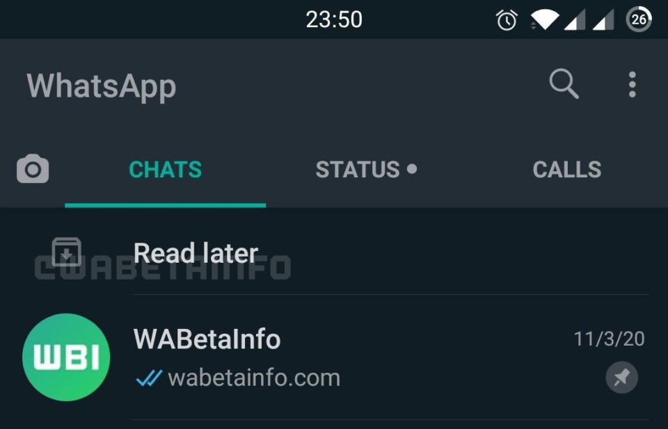 WhatsApp ‘Later lezen’-functie, dit kun je er straks mee