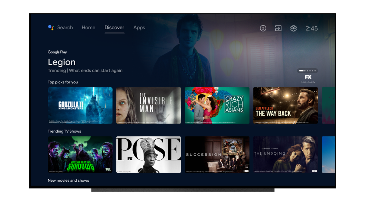 Android TV gaat meer op Google TV lijken, zo ziet de vernieuwde interface eruit