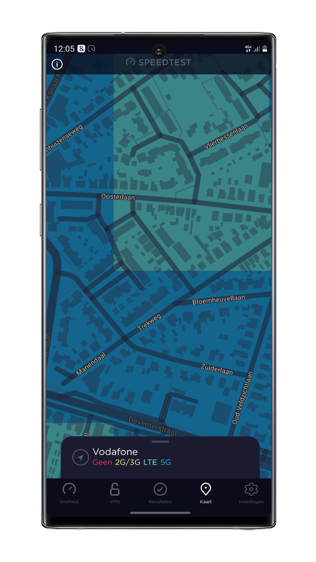 Speedtest-update: bekijk op straatniveau beschikbaarheid van mobiele netwerken