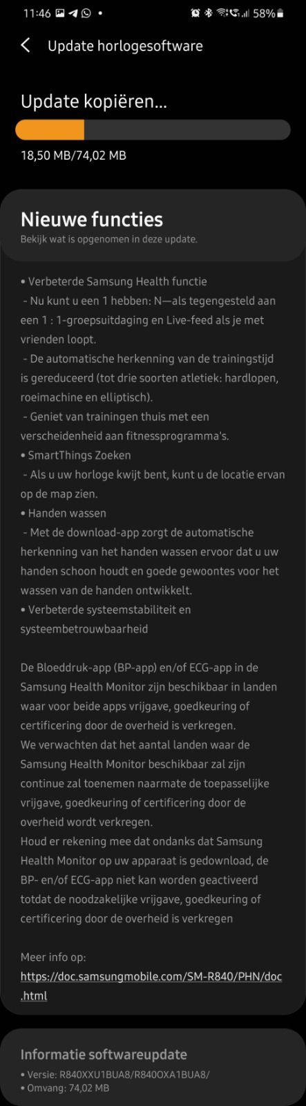 Samsung Galaxy Watch 3 en Watch Active 2 meten nu ECG en bloeddruk
