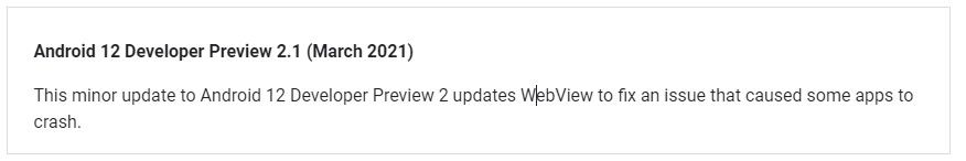 Google brengt bugfix uit voor crashende apps in Android 12