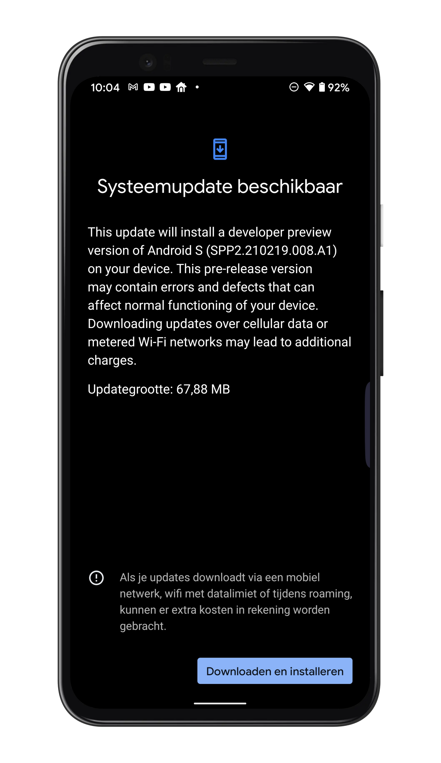 Google brengt bugfix uit voor crashende apps in Android 12