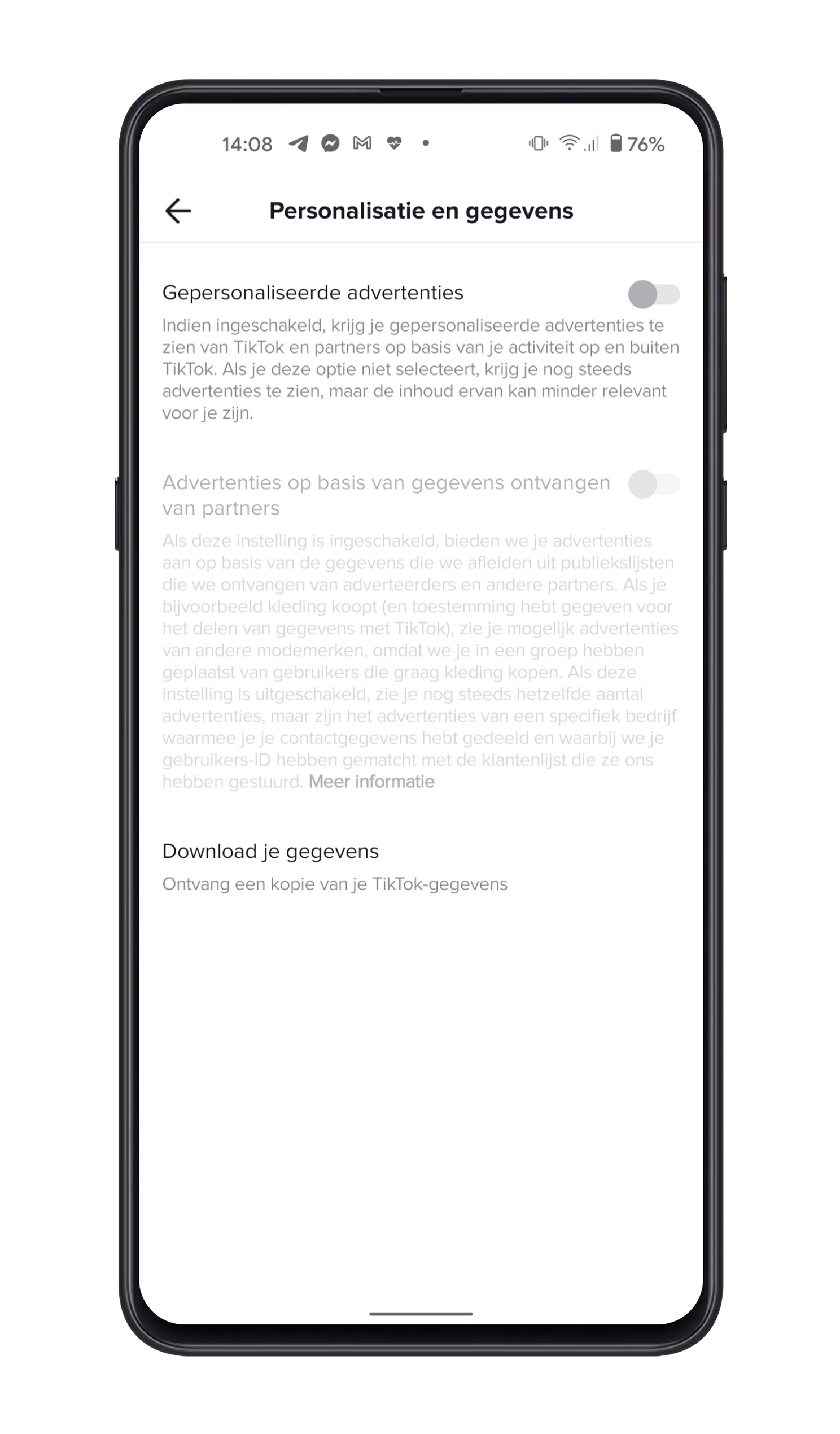 Zo zet je gepersonaliseerde reclame uit op Facebook, Google, TikTok en Twitter