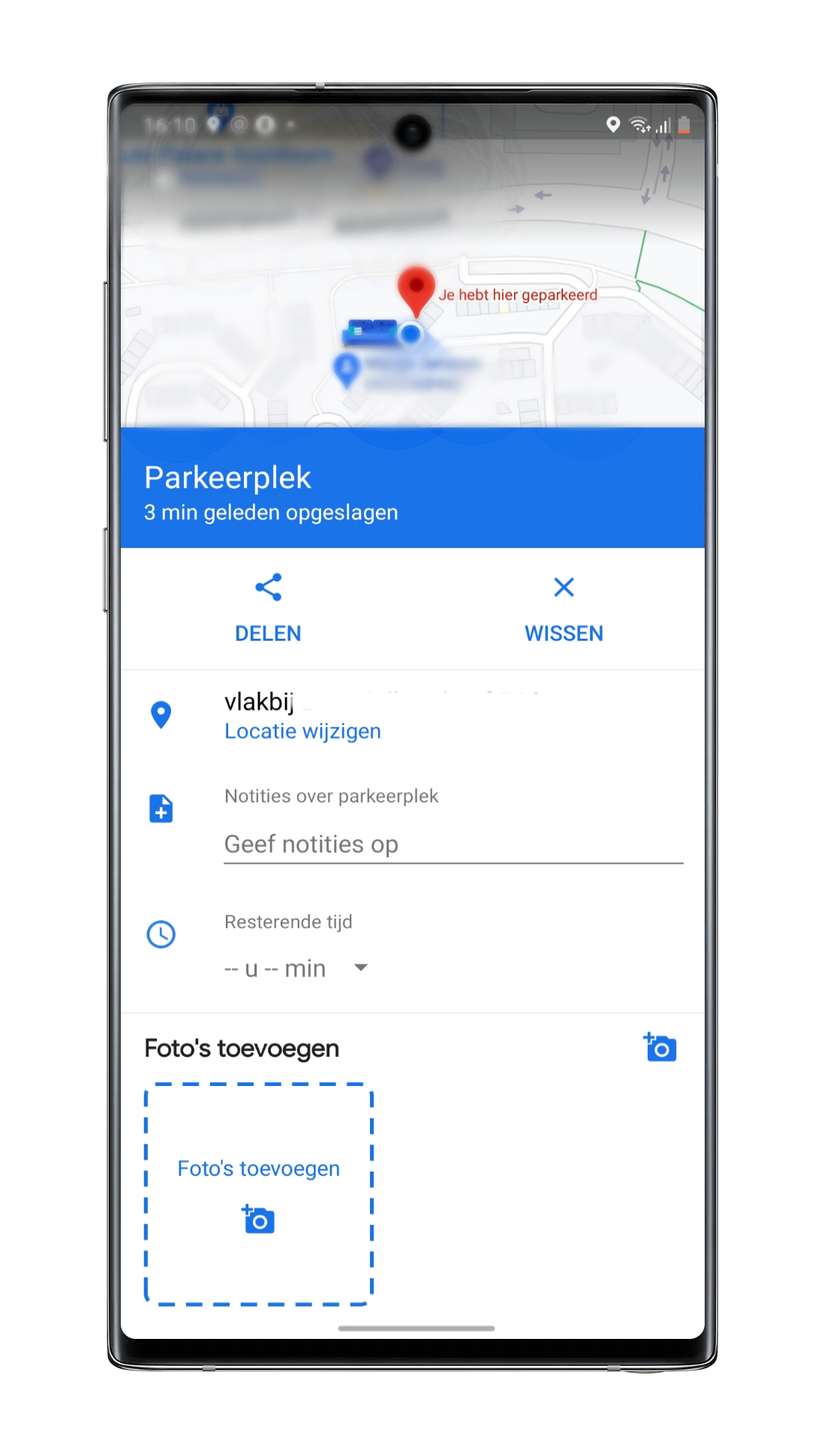 Google Maps-tip: zo vind je altijd je parkeerplaats weer terug