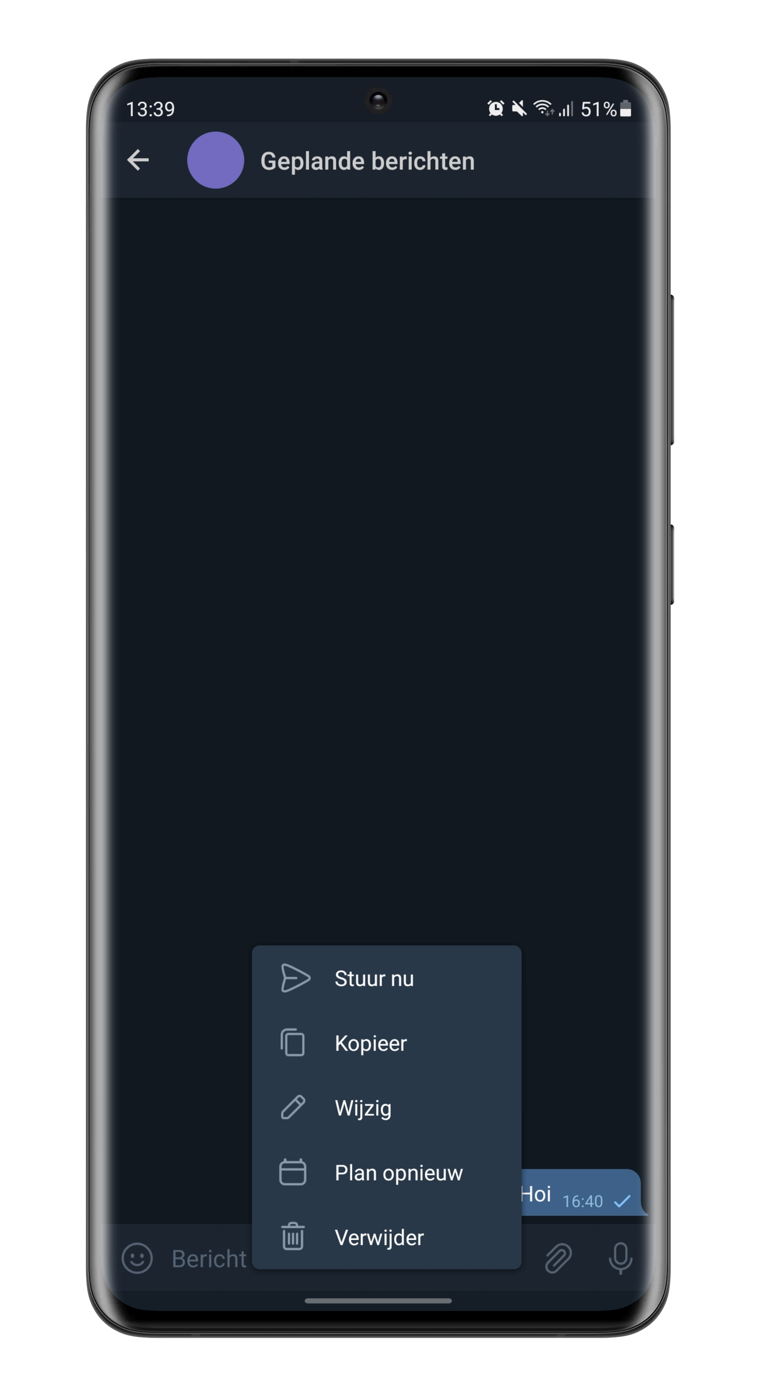 Telegram-tip: dit is hoe je berichten kunt inplannen via Telegram