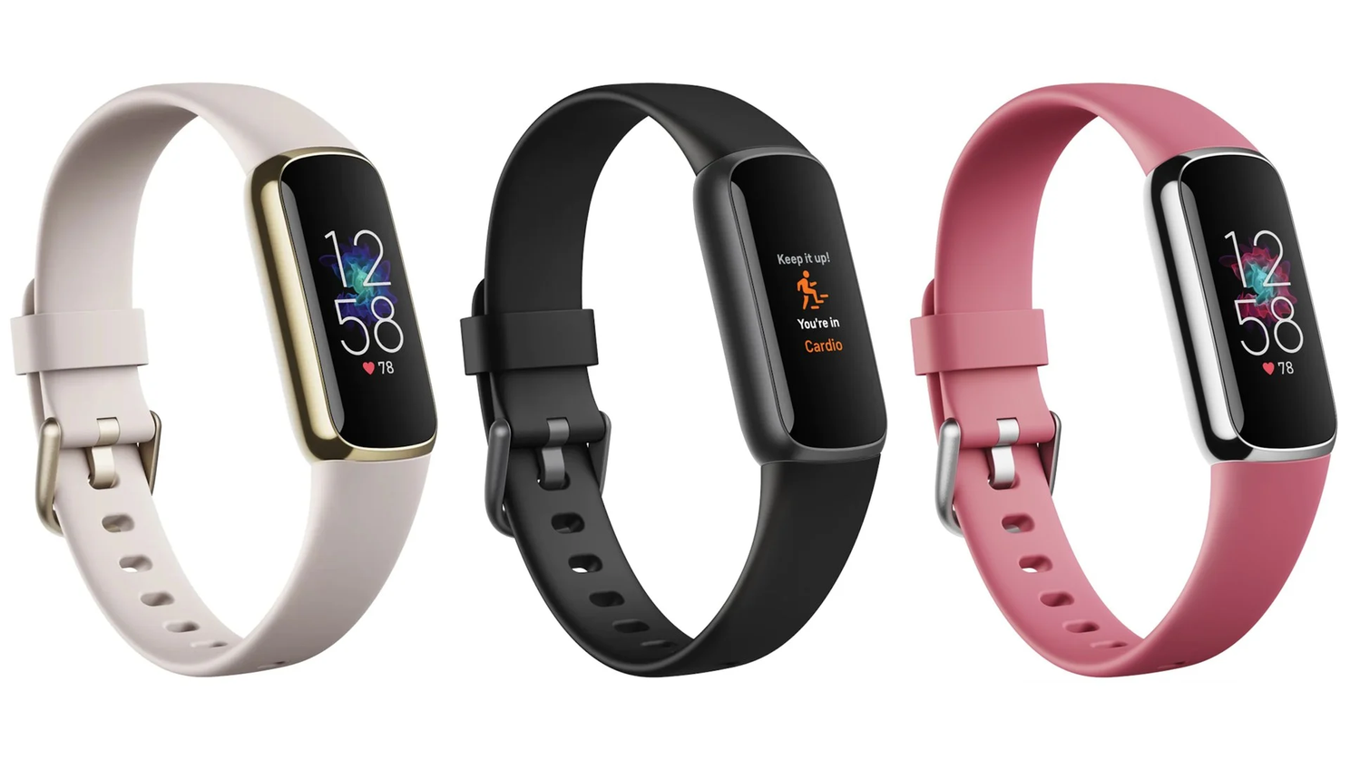 Fitbit Luxe in verschillende kleuren