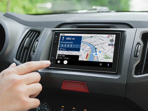 Navigatieapp Sygic voor Android Auto