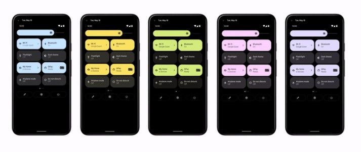 Android 12: zo ziet het nieuwe Material You eruit